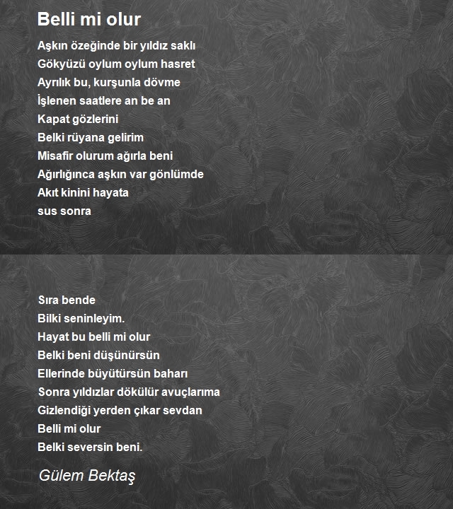 Gülem Bektaş