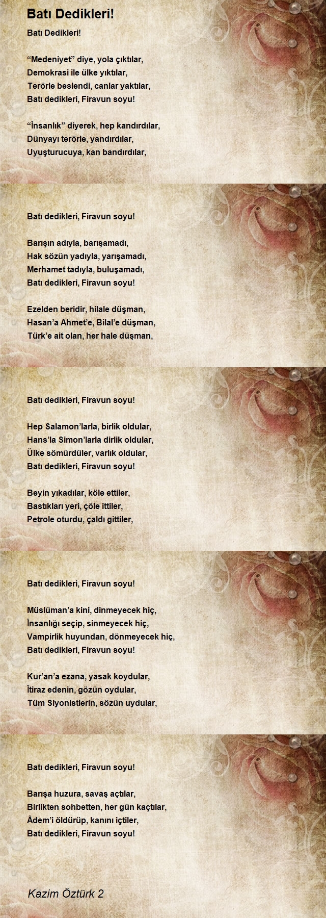 Kazim Öztürk 2