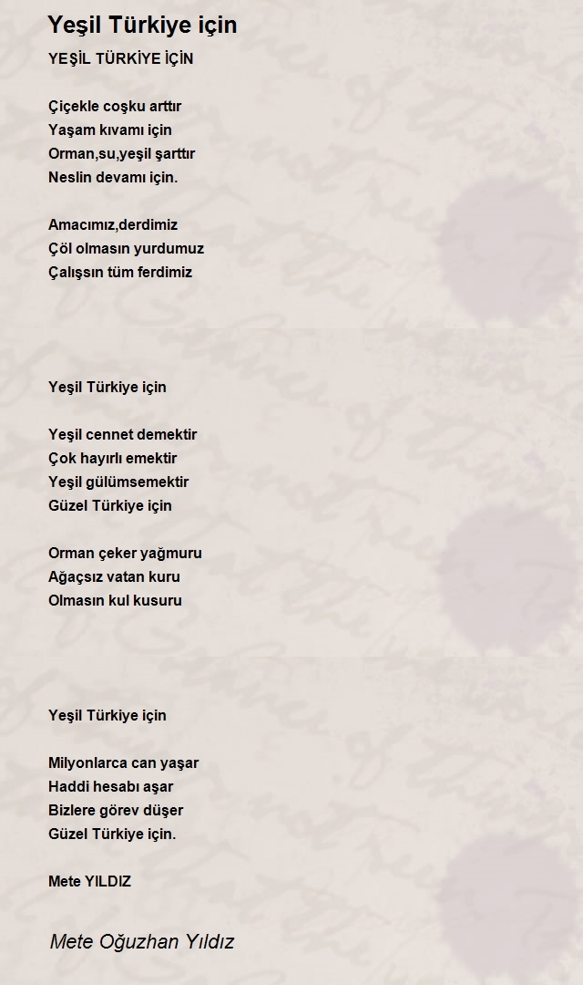 Mete Oğuzhan Yıldız
