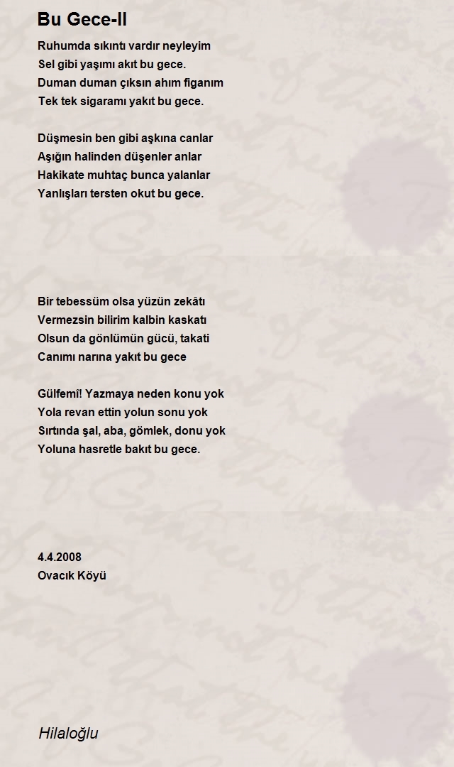 Şair Hilaloğlu