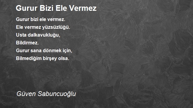 Güven Sabuncuoğlu