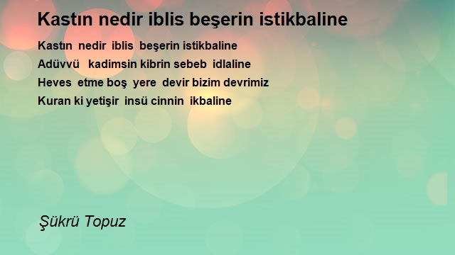 Şükrü Topuz