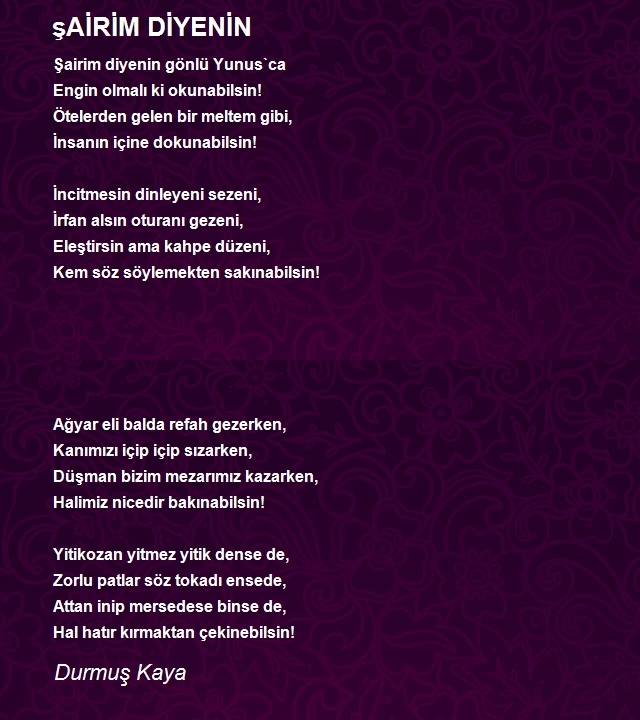Durmuş Kaya