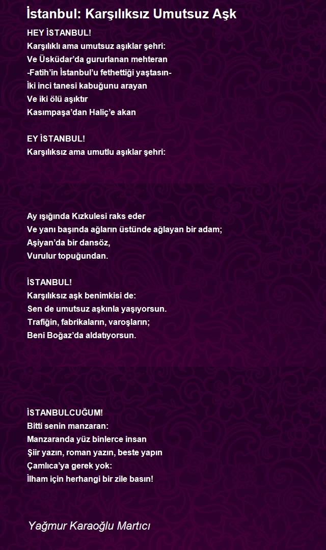 Yağmur Karaoğlu Martıcı