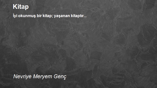 Nevriye Meryem Genç