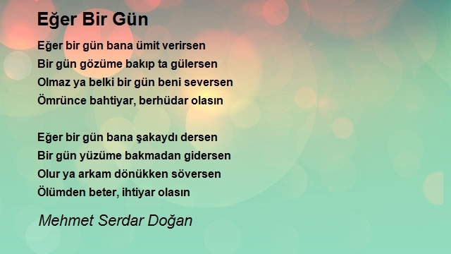 Mehmet Serdar Doğan