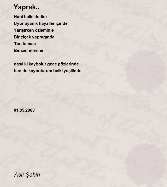 Aslı Şahin