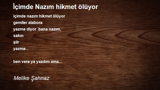 Melike Şahnaz