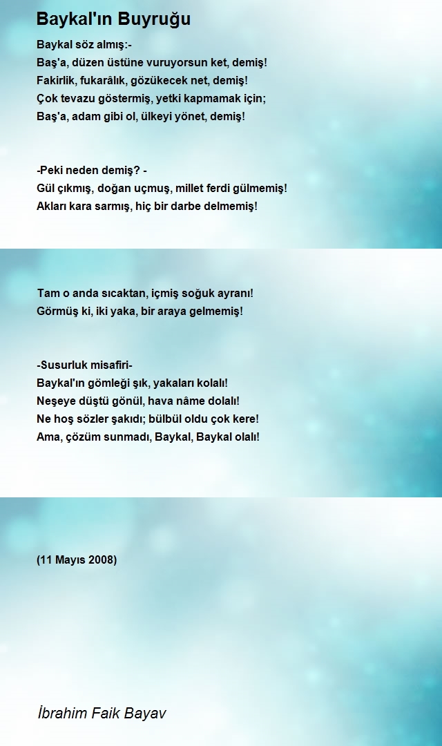 İbrahim Faik Bayav