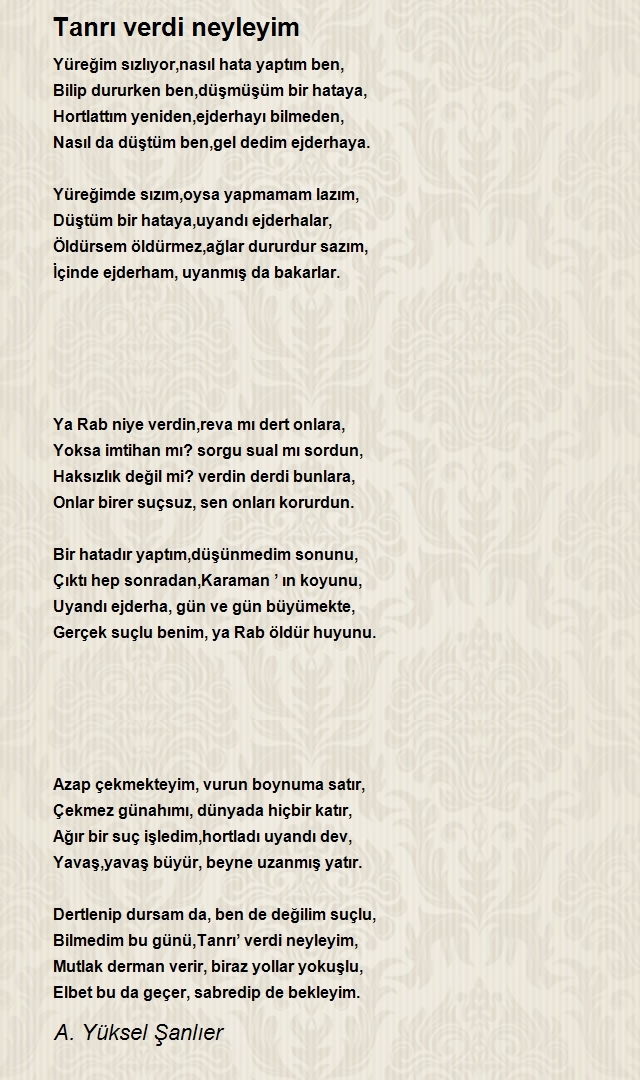 A. Yüksel Şanlıer