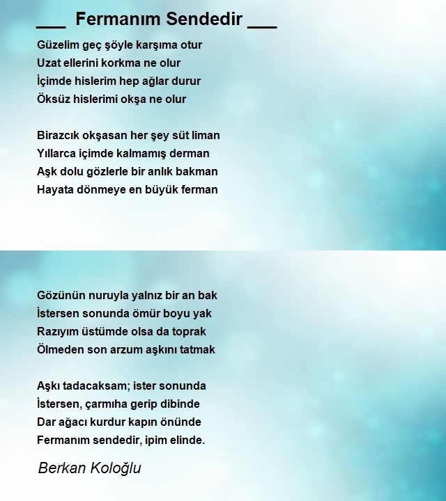 Berkan Koloğlu