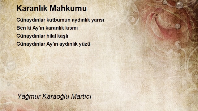 Yağmur Karaoğlu Martıcı