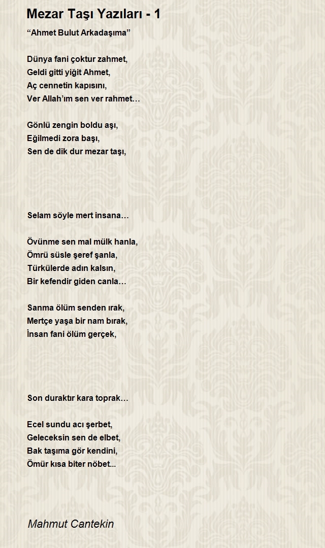 Mahmut Cantekin