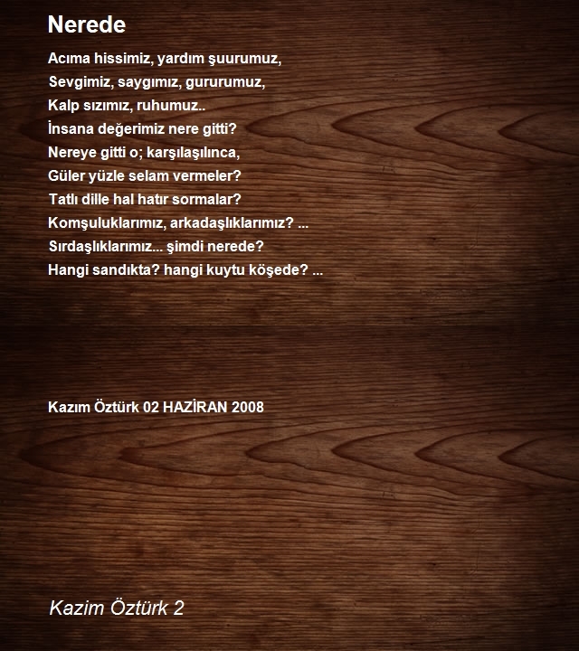 Kazim Öztürk 2