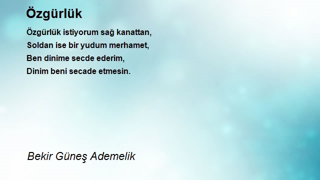 Bekir Güneş Ademelik