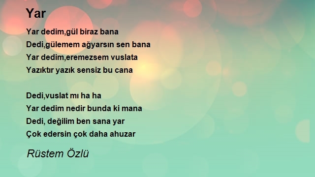 Rüstem Özlü