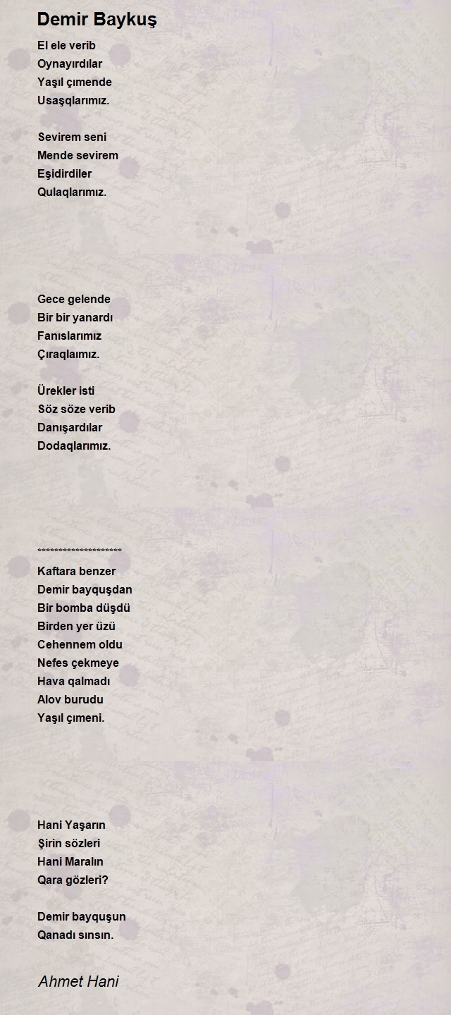 Ahmet Hani
