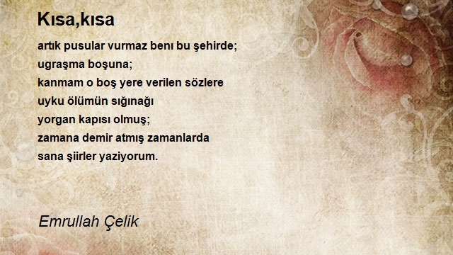 Emrullah Çelik