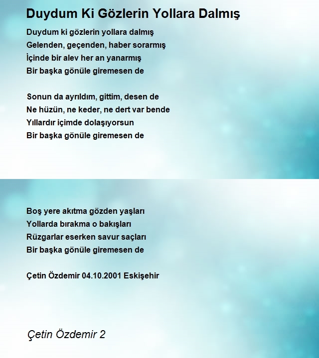 Çetin Özdemir 2