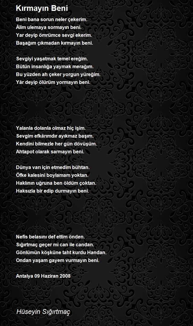 Hüseyin Sığırtmaç