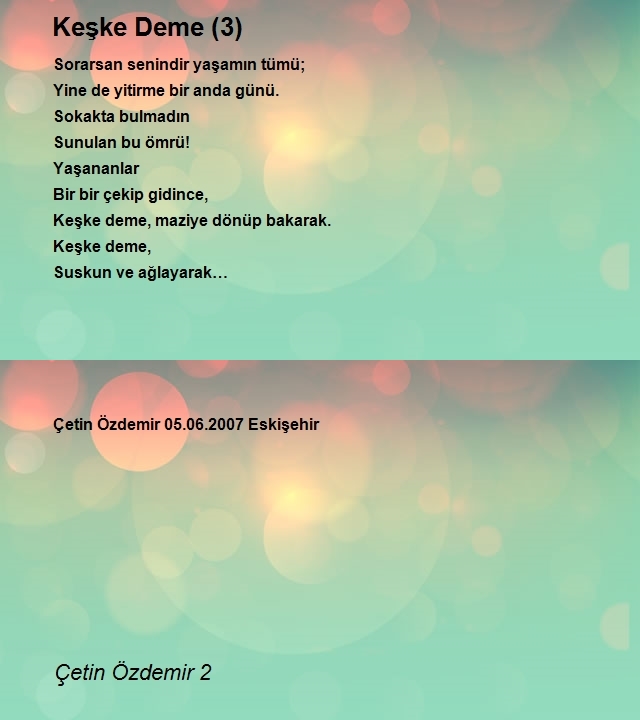 Çetin Özdemir 2