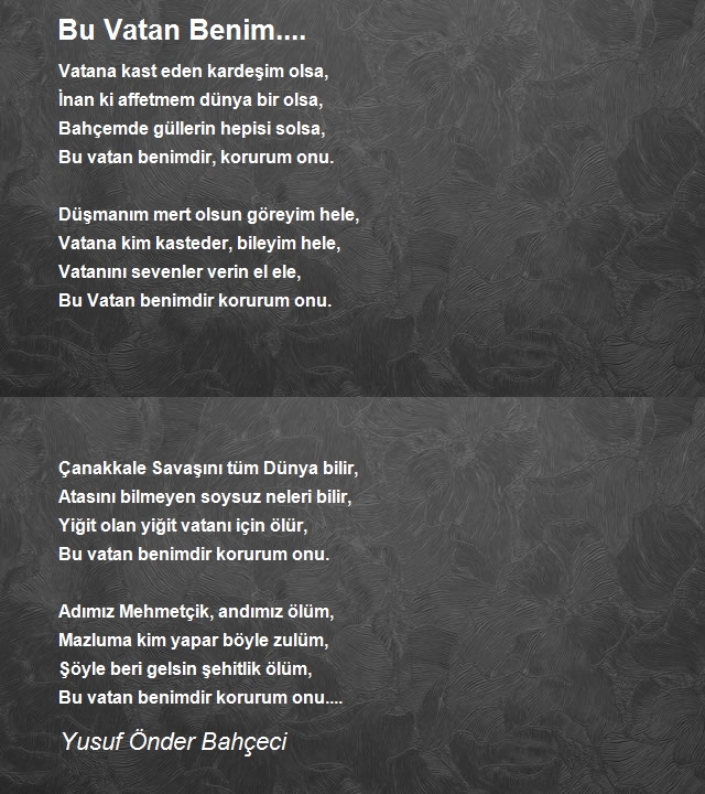Yusuf Önder Bahçeci