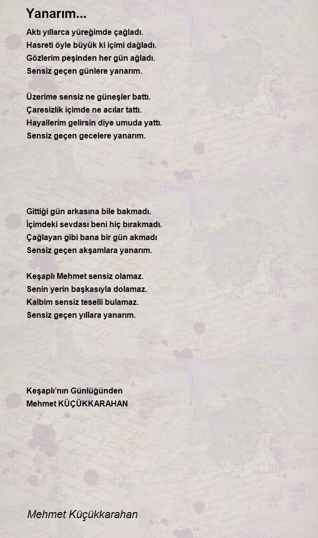 Mehmet Küçükkarahan