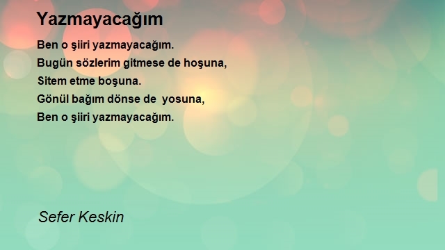Sefer Keskin
