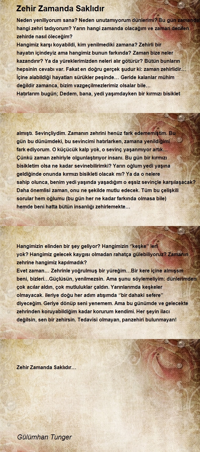 Gülümhan Tunger
