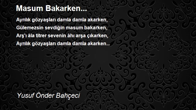 Yusuf Önder Bahçeci