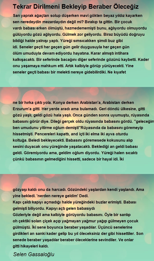 Selen Gassaloğlu