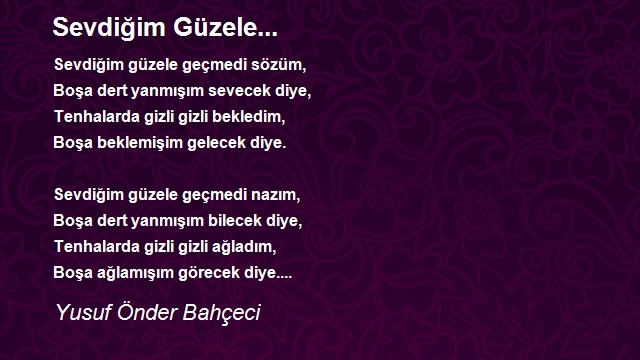 Yusuf Önder Bahçeci