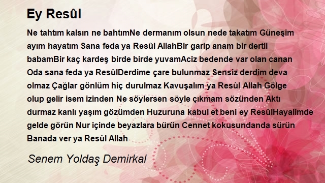 Senem Yoldaş Demirkal