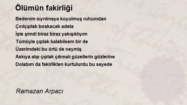 Ramazan Arpacı