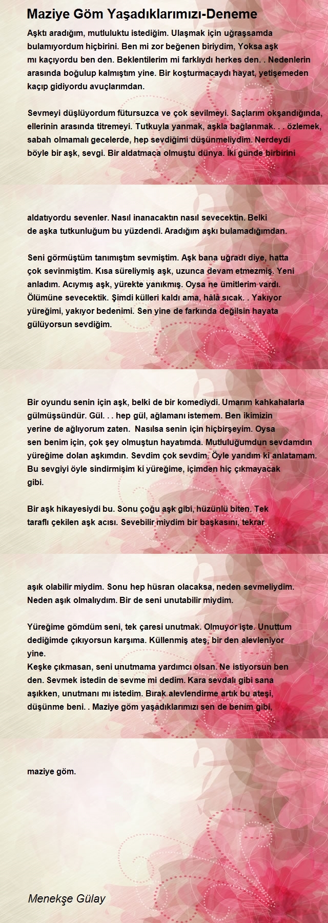 Menekşe Gülay