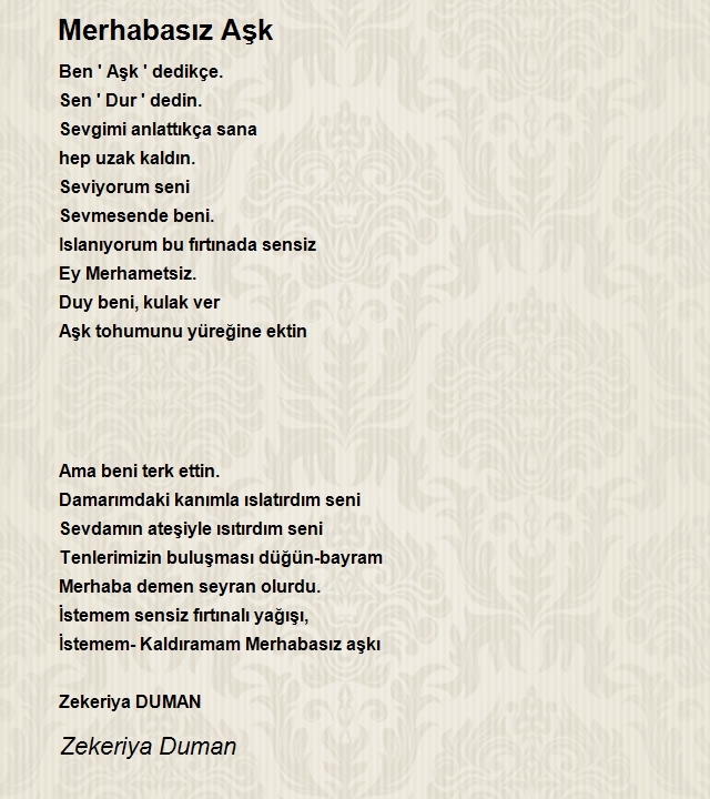 Zekeriya Duman