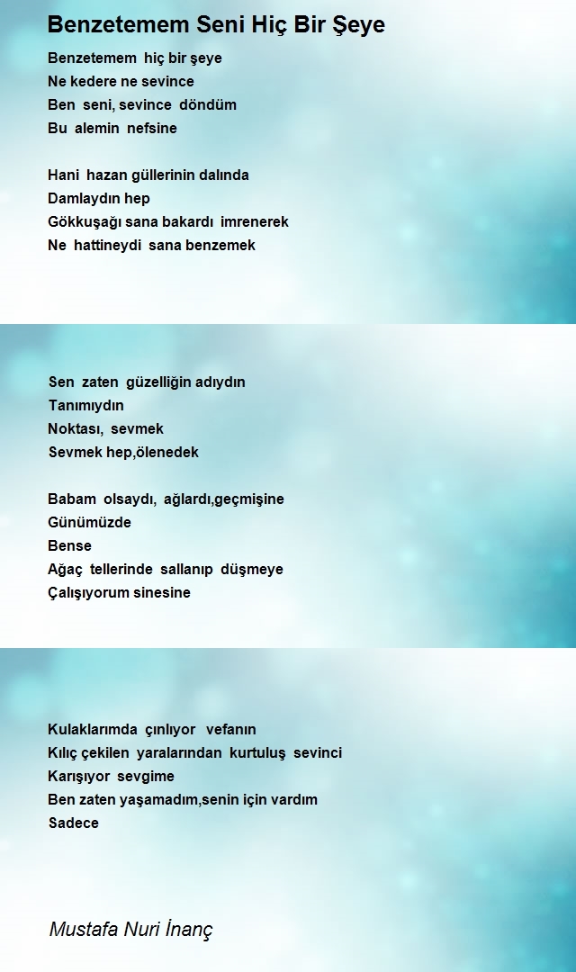 Mustafa Nuri İnanç