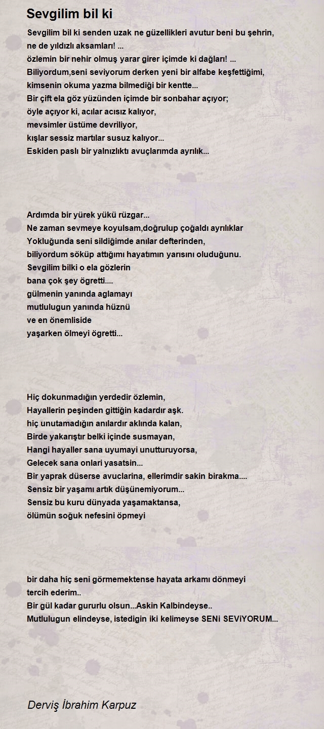 Derviş İbrahim Karpuz