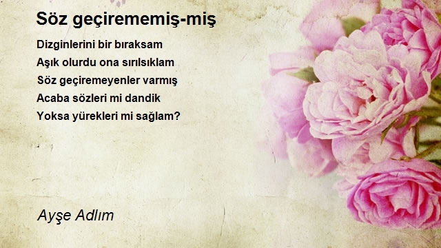 Ayşe Adlım