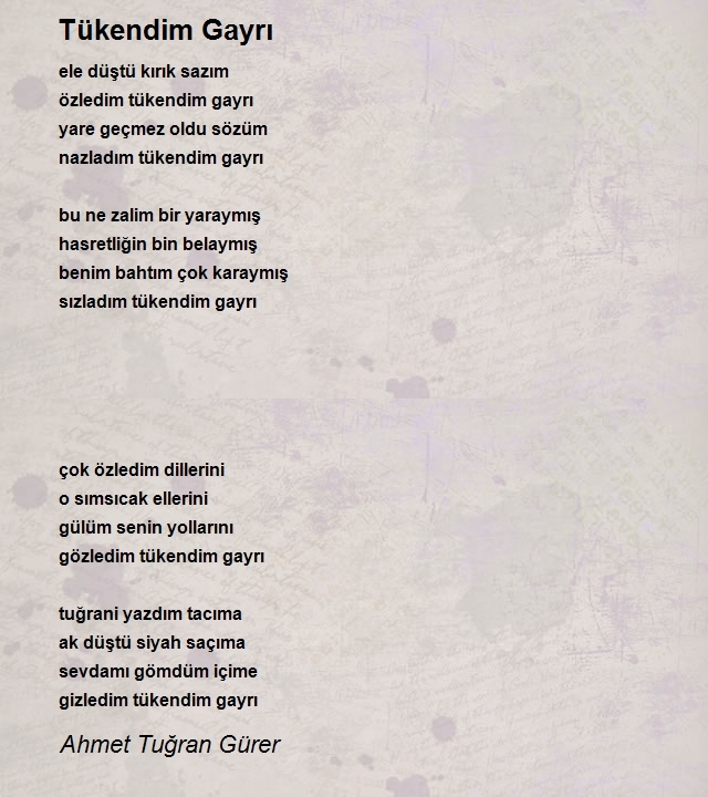 Ahmet Tuğran Gürer