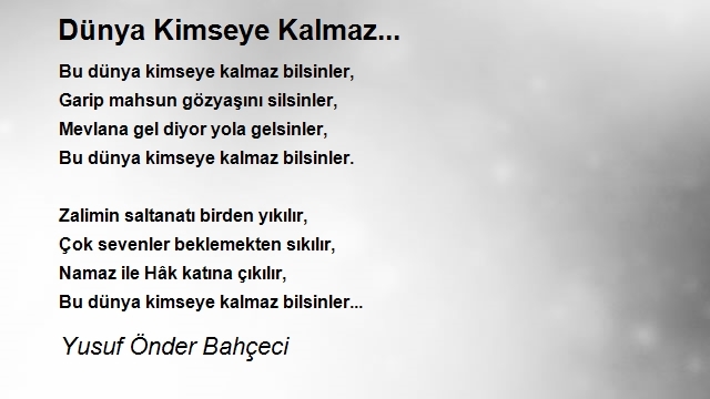 Yusuf Önder Bahçeci