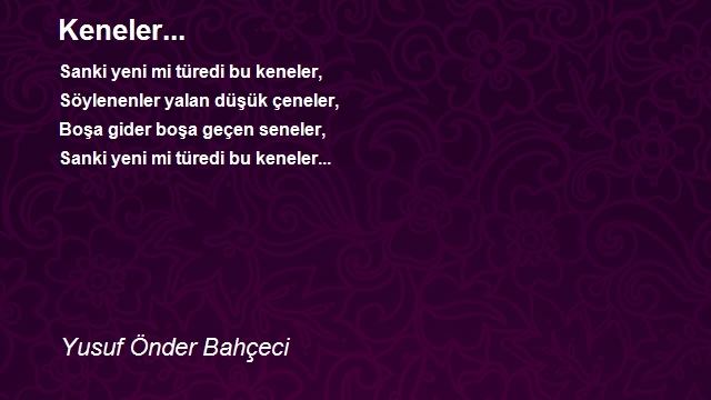 Yusuf Önder Bahçeci