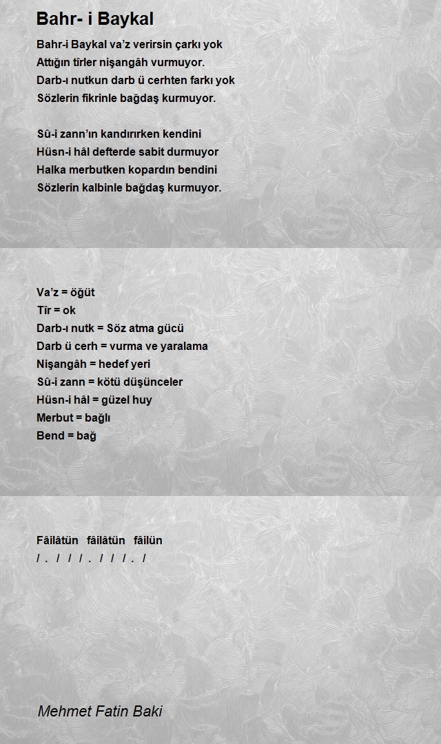 Mehmet Fatin Baki
