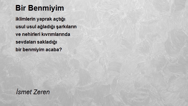 İsmet Zeren
