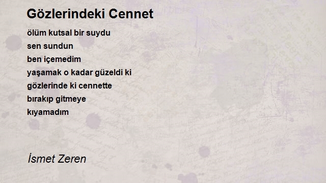 İsmet Zeren