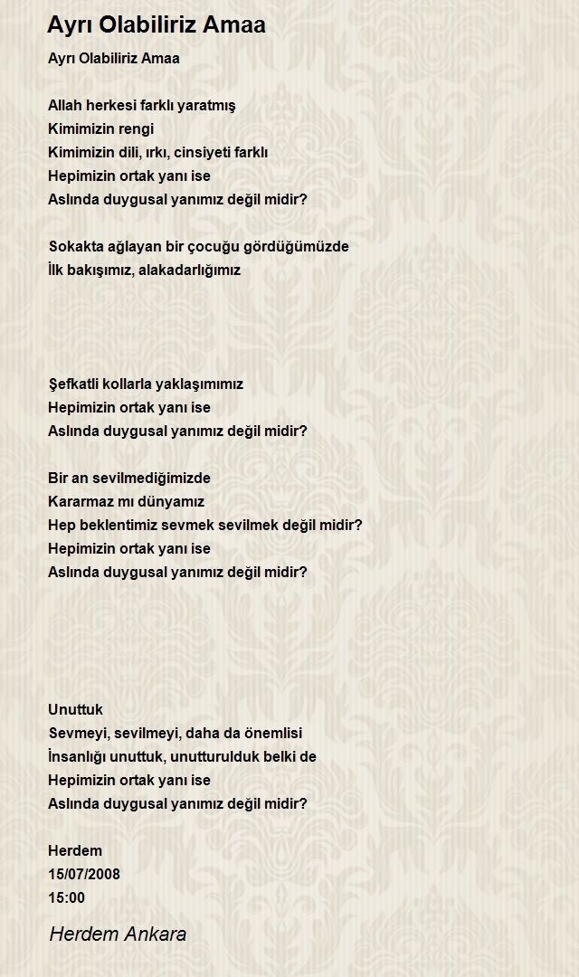 Herdem Ankara