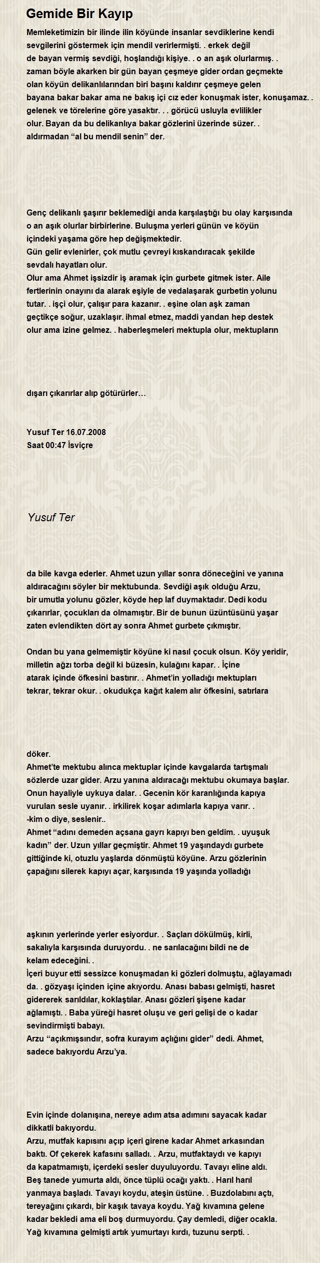 Yusuf Ter
