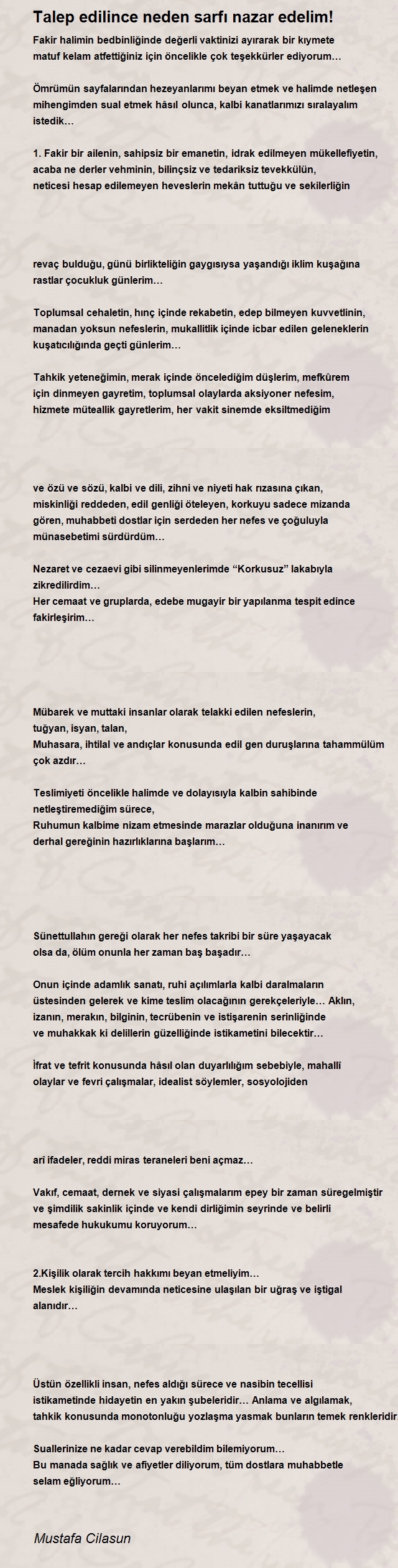 Mustafa Cilasun