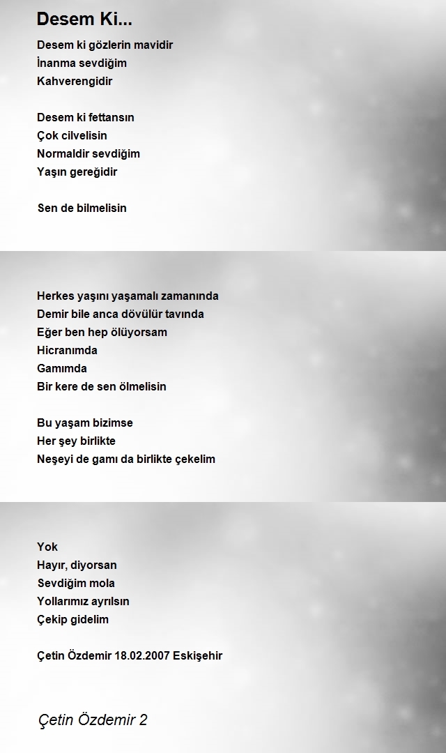 Çetin Özdemir 2