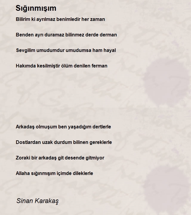 Sinan Karakaş